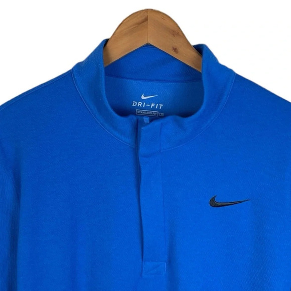 LS341 NWT Mens Nike Dri Fit Quarter Zip Standard Fit Performance Jacket XL - Picture 3 of 5